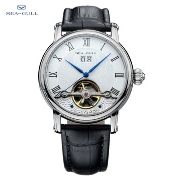 Flywheel Watch Series Men's Classic Business Watch Fully Automatic Mechanical Watches 42mm 50M Waterproof
