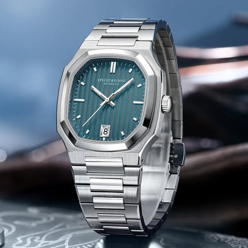 Specht&Sohne New 2024 Elegant 38MM Automatic Stainless Steel Mechanical Watch for Men with NH35 Movt 50M Waterproof