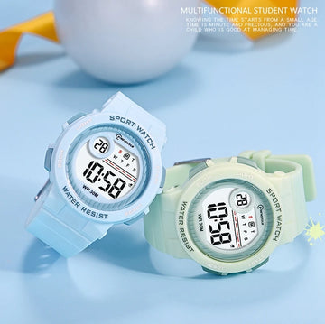 Kids Sport Watches Alarm Stopwatch Children Digital Watch For Boys Girls 30M Waterproof Military Student Electronic Wristwatch