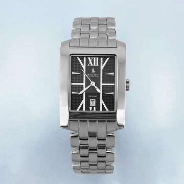 POLO Club British Style calendar watch ultra-thin steel quartz