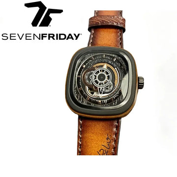 SEVENFRIDAY watch P2B/05 men's fully automatic mechanical watch P series waterproof fashion men watch luxury brand New Year gift