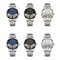 Men Luxury Stainless Steel Waterproof Automatic Mechanical Watches Men