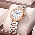 CARNIVAL Brand High-End IW Series Luxury Quartz Watch Women Stainless