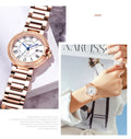 CARNIVAL Brand High-End IW Series Luxury Quartz Watch Women Stainless