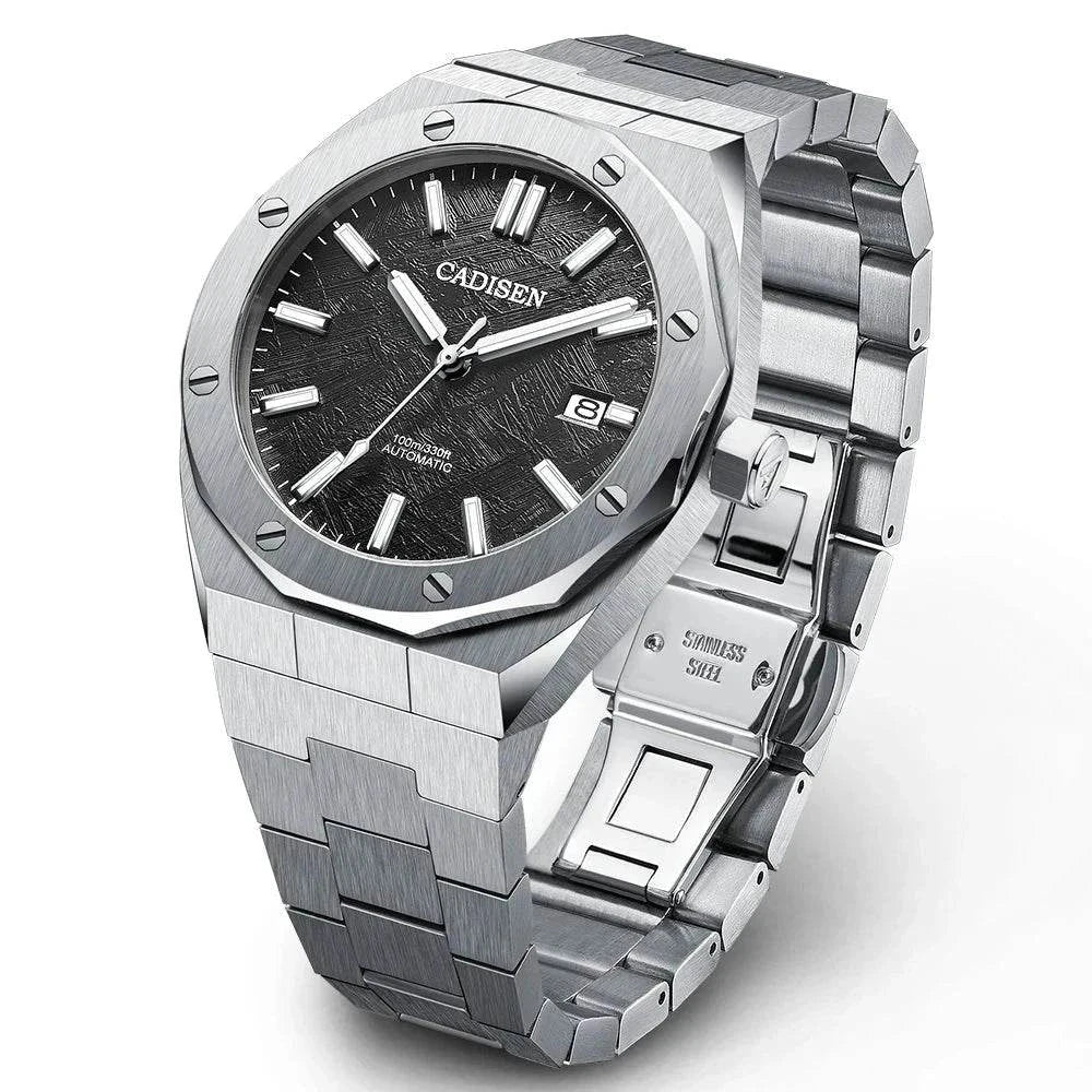 Automatic Watches 10ATM Wrist Watch Business Men Date C8193