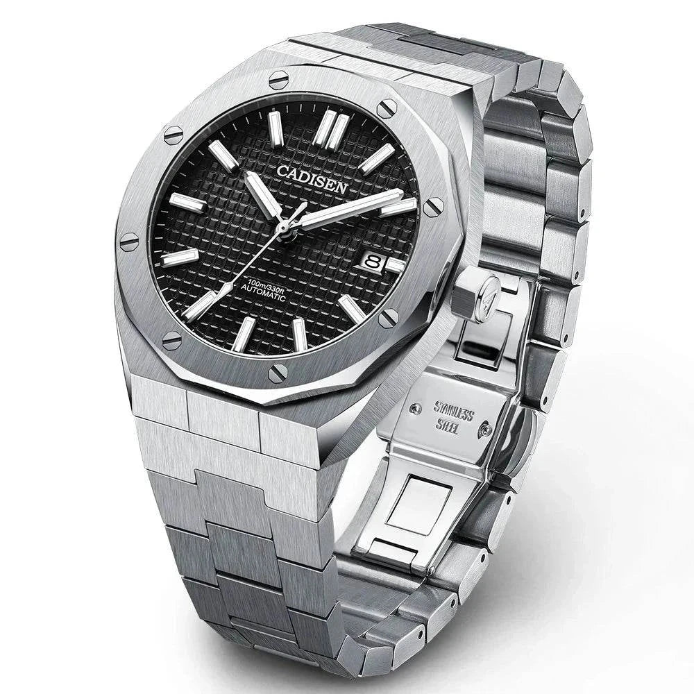 Automatic Watches 10ATM Wrist Watch Business Men Date C8193