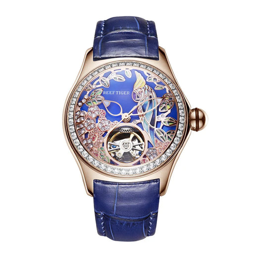 Experience elegance with this chic luxury quartz watch for women