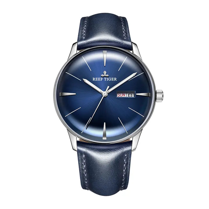 Reef Tiger RGA8238 is an elegant automatic mechanical watch designed