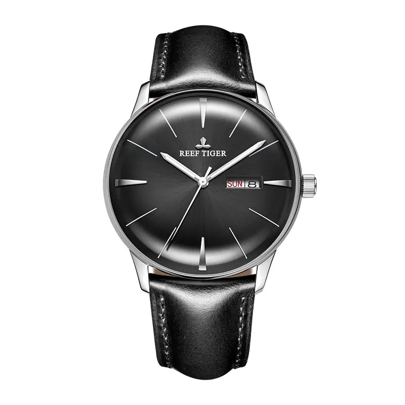 Reef Tiger RGA8238 is an elegant automatic mechanical watch designed