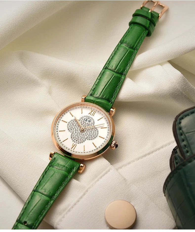 CARNIVAL Brand Ladies Fashion Quartz Watches Luxury Rose Gold Girls