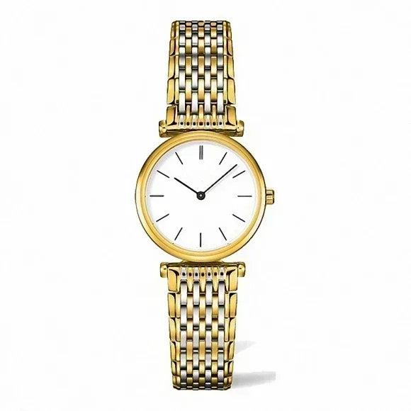 Luxury New Womens Watch Jialan Gold Quartz Rose Gold Reloj Hombre