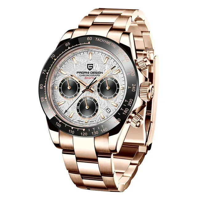 Explore the Sapphire Retro Chronograph Men's Quartz Watch