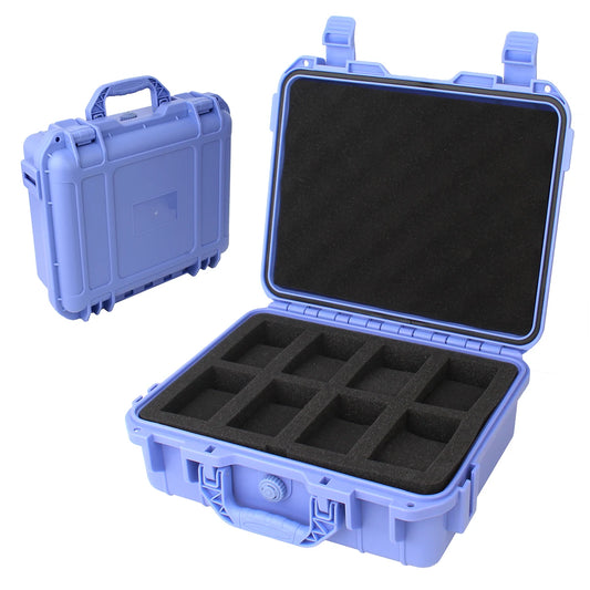 8-Grid High-End Watch Case Collection Watch Antique Protection Safety Box Colorful Sponge Thickened Moisture-Proof Box