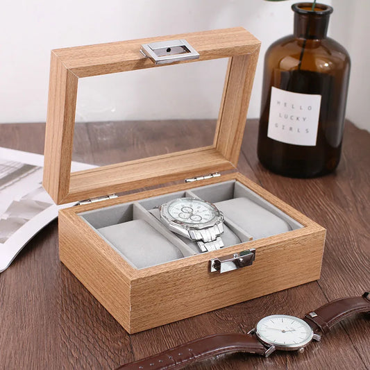 WellZone 2024 New Style Environmental Protection Bamboo Watch Box