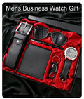 SHAARMS Men Gift Watch Business Luxury Company Mens Set 6