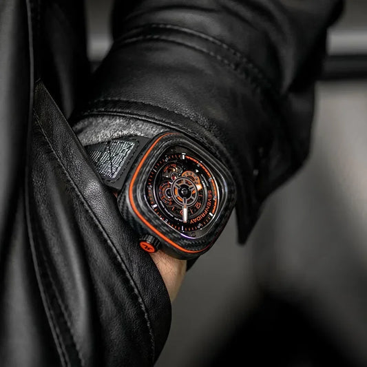 SEVENFRIDAY watch men's carbon fiber automatic mechanical watch P series