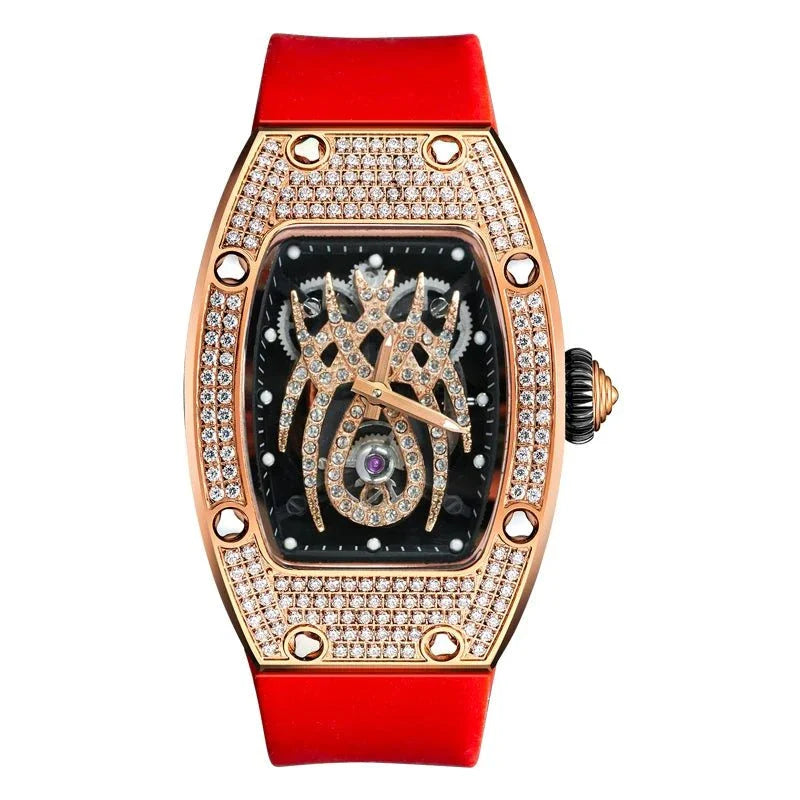 Quartz Watch Small dial Silicone strap Brand Luxury Wristwatch Elegant