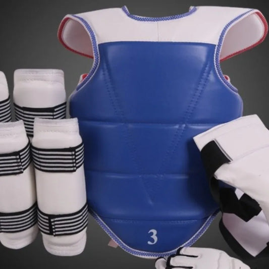 Taekwondo Protective Gear Five Piece Set And Eight Piece Set