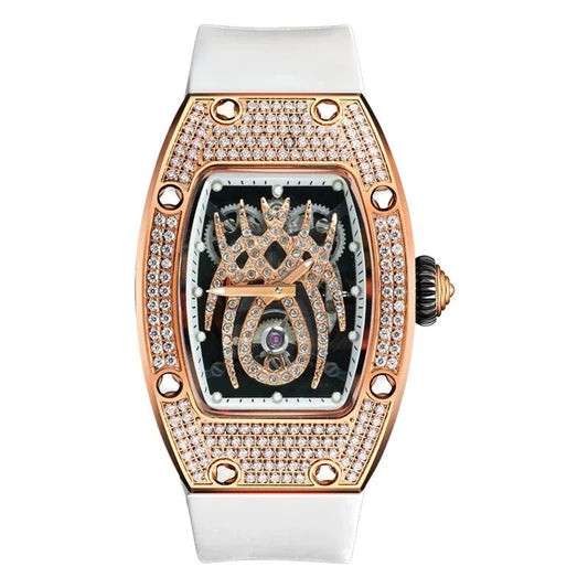 Quartz Watch Small dial Silicone strap Brand Luxury Wristwatch Elegant