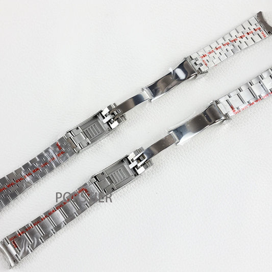 Oyster 20mm Jubilee Bracelet High Quality Stainless Steel Strap Watch Strap for Submarine Log Waterproof NH35 36/39mm Watch Case