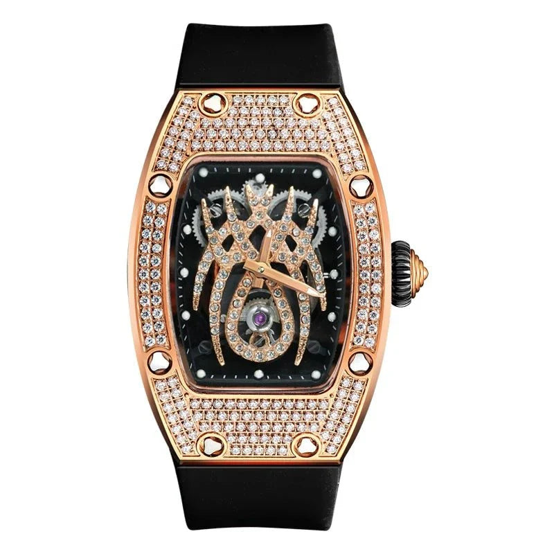 Quartz Watch Small dial Silicone strap Brand Luxury Wristwatch Elegant
