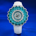 Elevate your style with this stunning 925 sterling silver watch 
