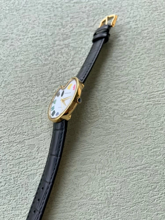 Palette Watch Women's Student's Watch Niche Retro Simple Quartz Watch