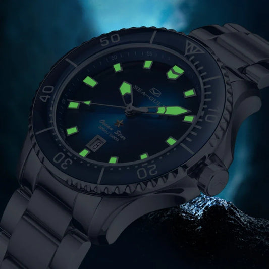 Men's Automatic Mechanical Ocean Star Wristwatch for men