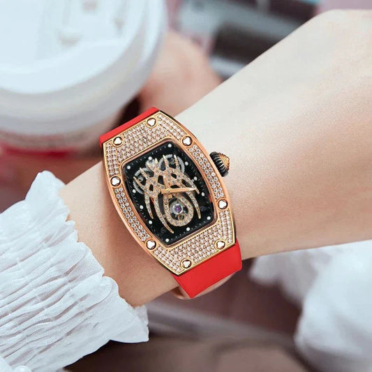 Quartz Watch Small dial Silicone strap Brand Luxury Wristwatch Elegant