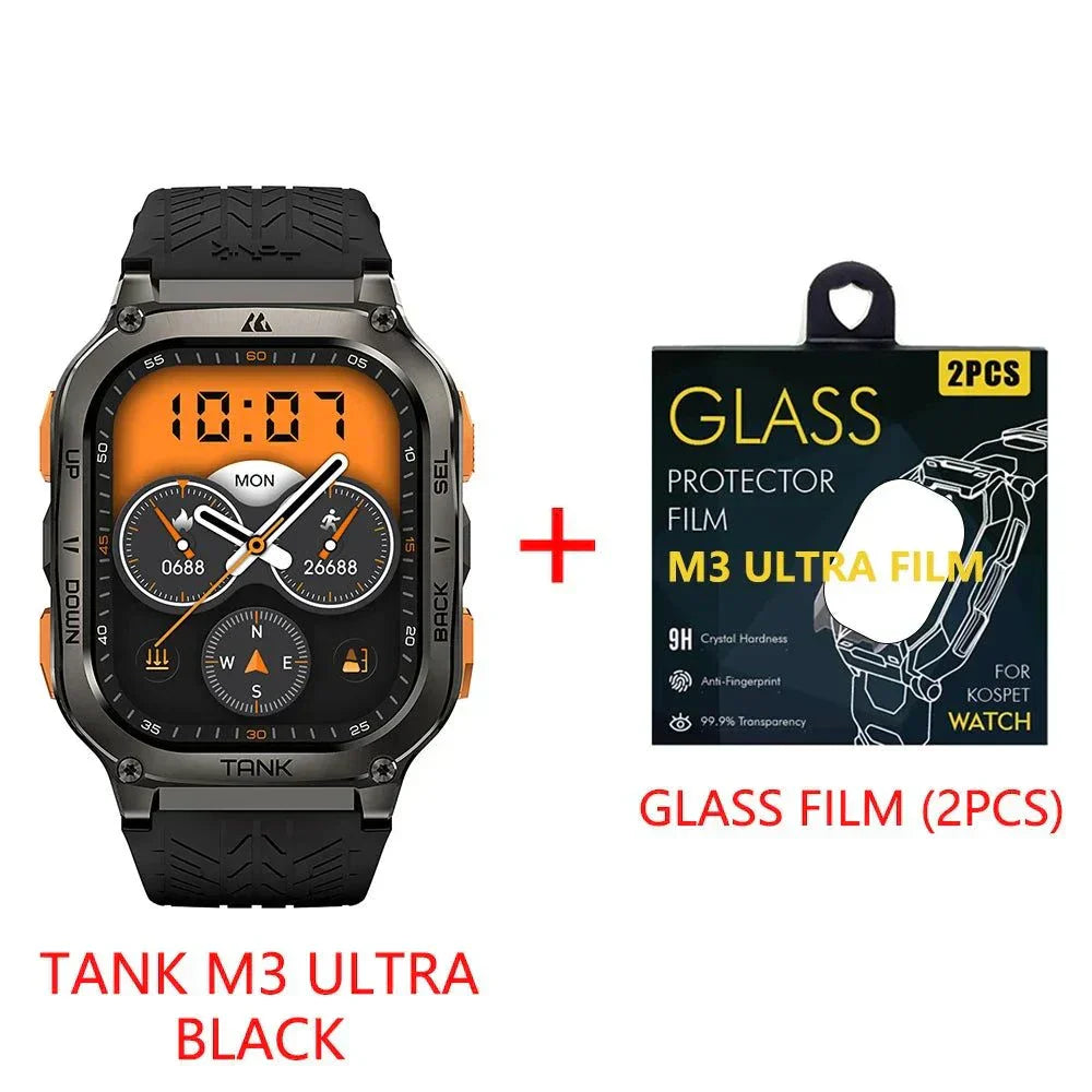 2024 Original KOSPET TANK M3 Ultra GPS Smart Watches