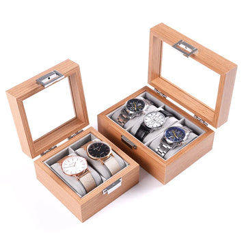 WellZone 2024 New Style Environmental Protection Bamboo Watch Box