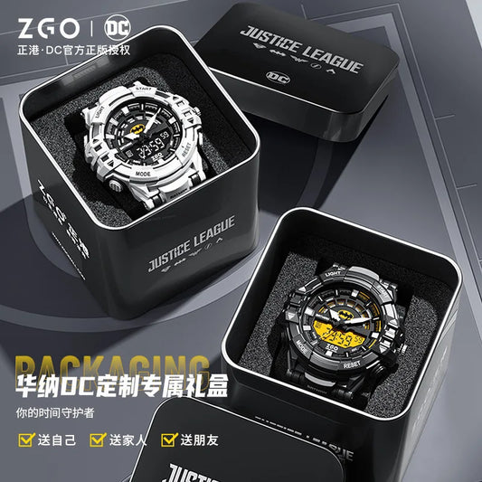 Teen Student Sports Waterproof Cool Glow-In-The-Dark Trend Electronic Watch
