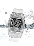 Quartz Watch Small dial Silicone strap Brand Luxury Wristwatch Elegant