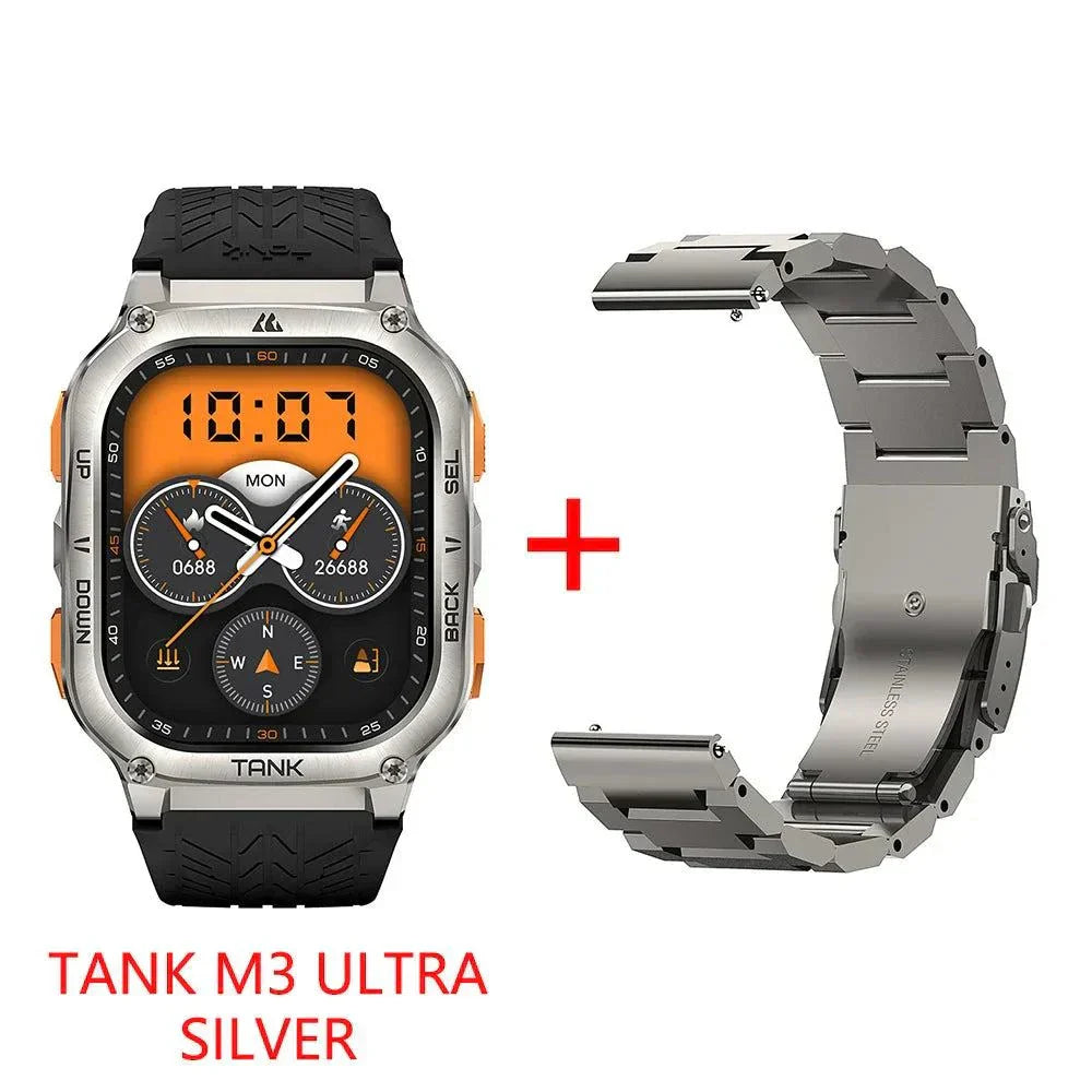 2024 Original KOSPET TANK M3 Ultra GPS Smart Watches