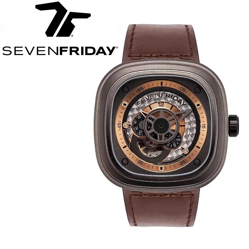 SEVENFRIDAY-Men's Fully Automatic Mechanical Watch