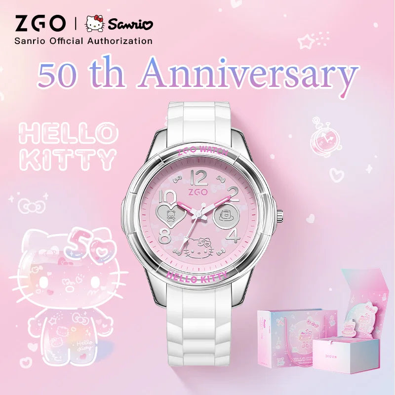 ZGO X Sanrio Quartz Watch   Limited Watches for Women