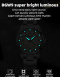 Fashion Watch AD2065 10Bar Diver BGW9 Super Luminous 316L Stainless