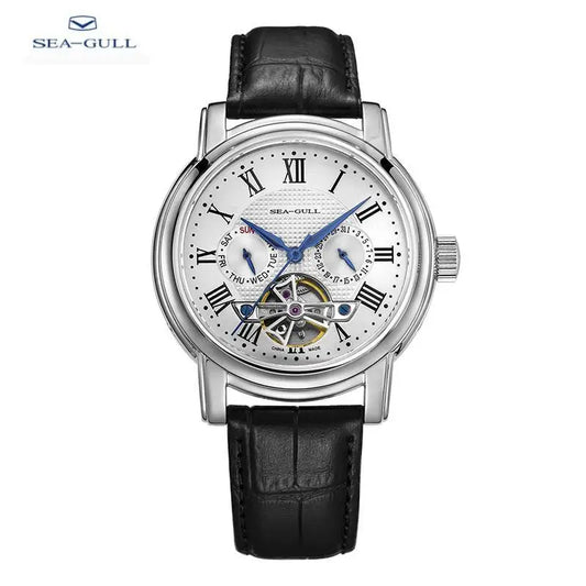 SEAGULL Luxury Watch Business Waterproof Male Clock Date Stainless Steel Mechanical Watch Men Watch reloj hombre 2023 D819.622