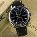 Hruodland G004 Retro Men's Quartz Chronograph Watch VK61 Sapphire 