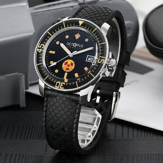 Octopus Kraken 40mm Dive Watch PT5000 Automatic Movement 300M Waterproof 316L Stainless Steel Sapphire Crystal Luminous Watches