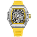 HEMUDU Sapphire Mechanical Automatic Wrist Watches Skeleton Waterproof