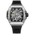 HEMUDU Sapphire Mechanical Automatic Wrist Watches Skeleton Waterproof