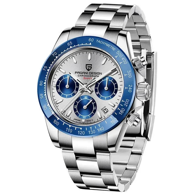 Explore the Sapphire Retro Chronograph Men's Quartz Watch