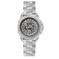 OBLVLO Luxury Mens Automatic Watch Designer Skeleton Dial Stainless 