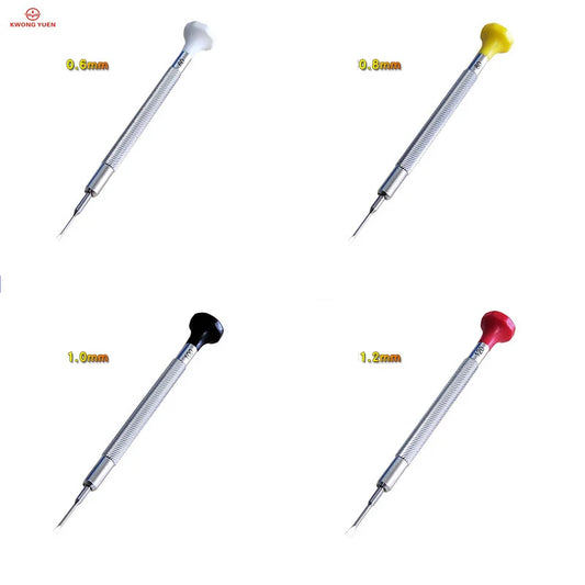 KWONG YUEN Watch repair tools All-steel screwdriver ten-pack screwdriver for watches repair tool kit