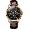 OUPINKE 3189 Top Brand Luxury Watch For Men Chronograph Wristwatch 