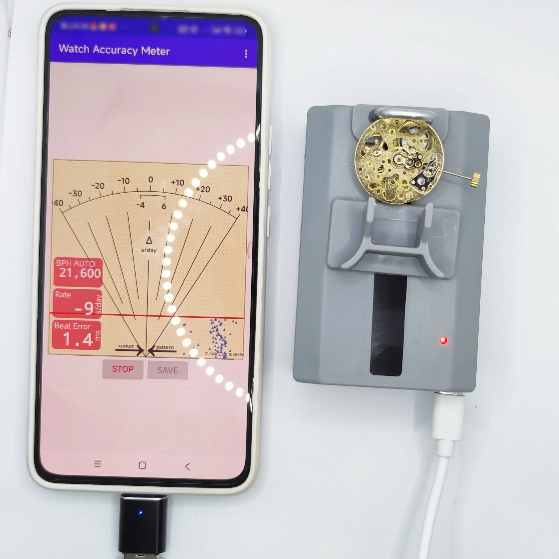 Watch Timegrapher Tester Mechanical Watch Calibration Detection 