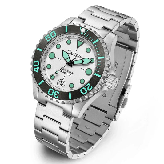 CADISEN AQUA DIVER 2024 New Brand Luxury Men Watches Automatic Watch