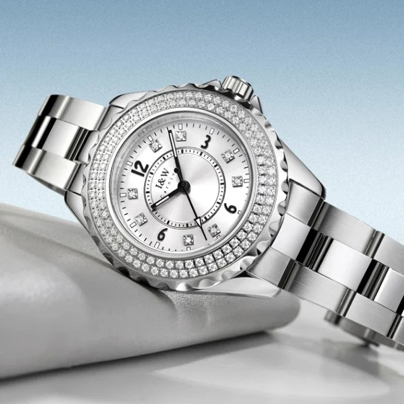 Carnival Brand High-End IW Series Luxury Diamond Quartz Watch