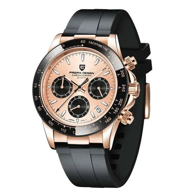 Explore the Sapphire Retro Chronograph Men's Quartz Watch